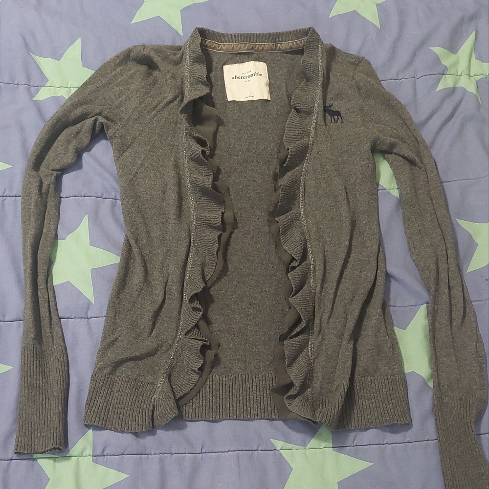 Kids dark gray Cardigan